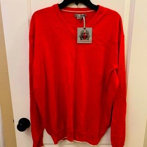 Red super soft men’s sweater